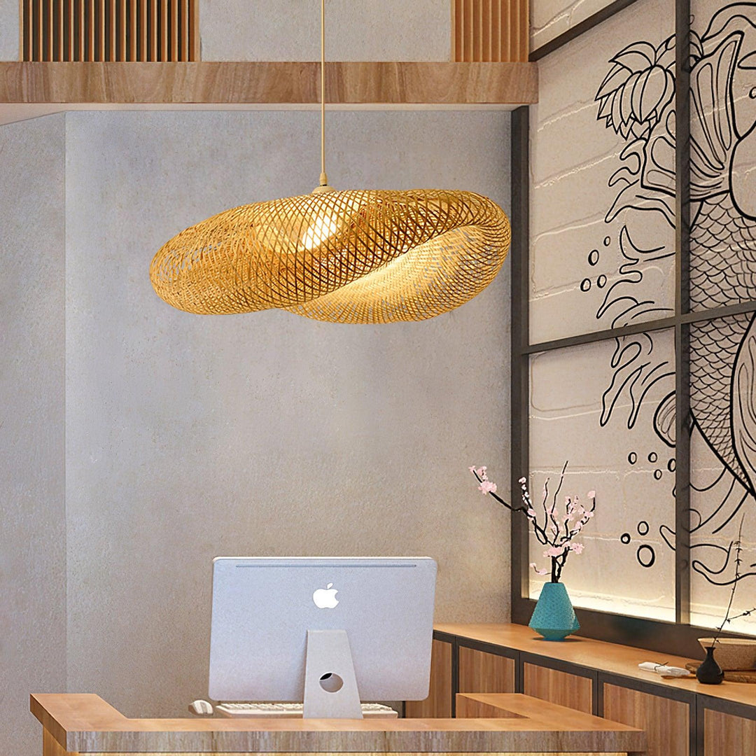 Bamboo Weaving Pendant Lamp - Vakkerlight