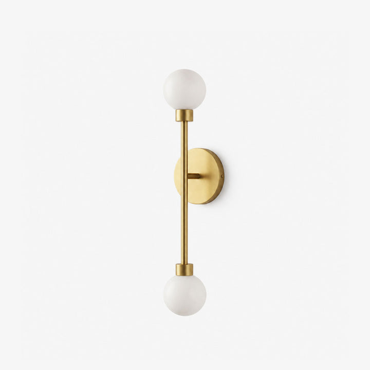 Barbell Alabaster Wall Sconce