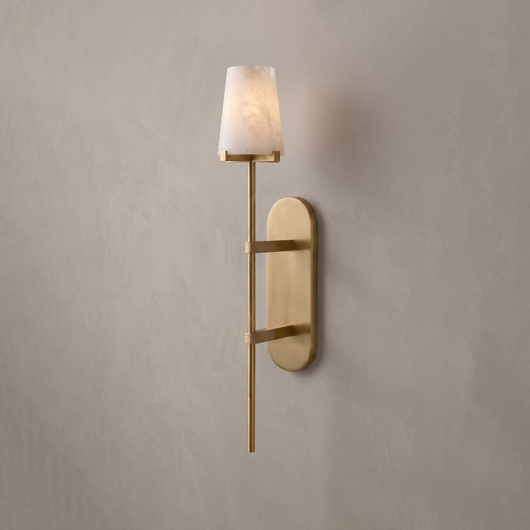 Baton Alabaster Wall Sconce