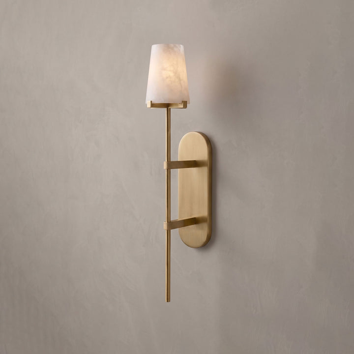 Baton Alabaster Wall Sconce