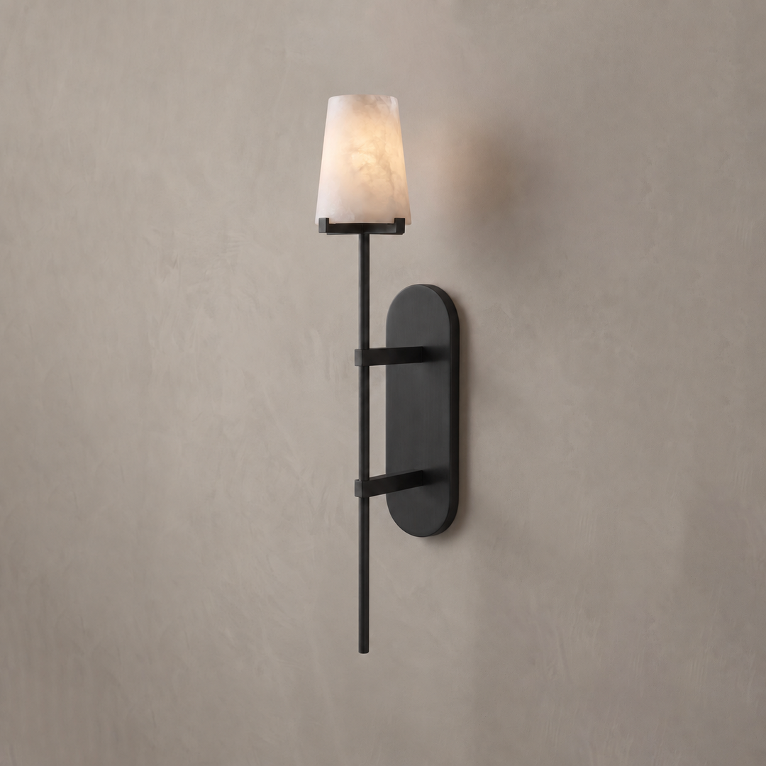 Baton Alabaster Wall Sconce