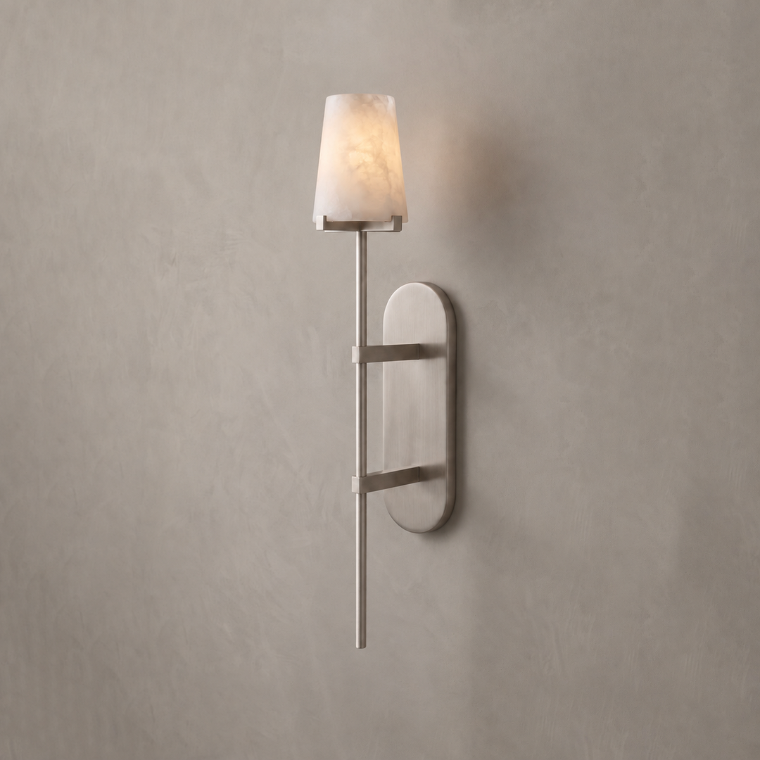 Baton Alabaster Wall Sconce