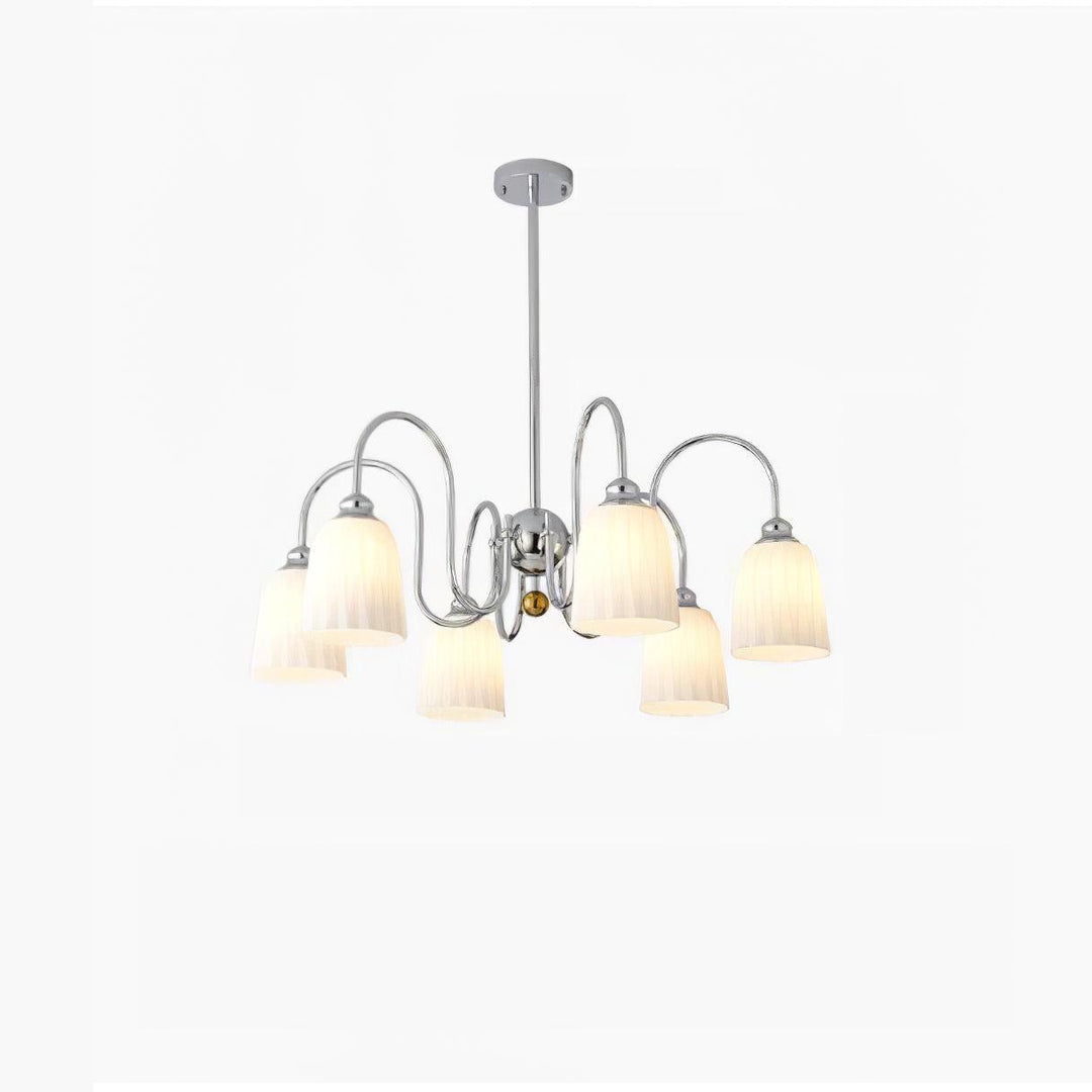 Bauhaus Pleated Chandelier - Vakkerlight