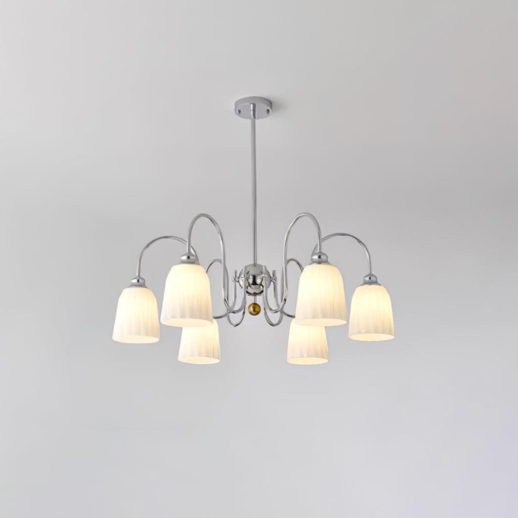 Bauhaus Pleated Chandelier - Vakkerlight