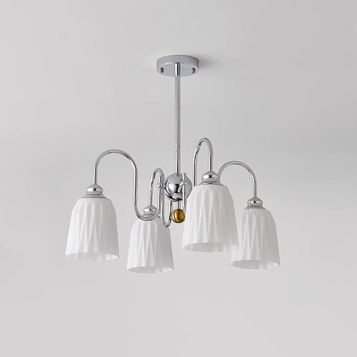 Bauhaus Pleated Chandelier - Vakkerlight