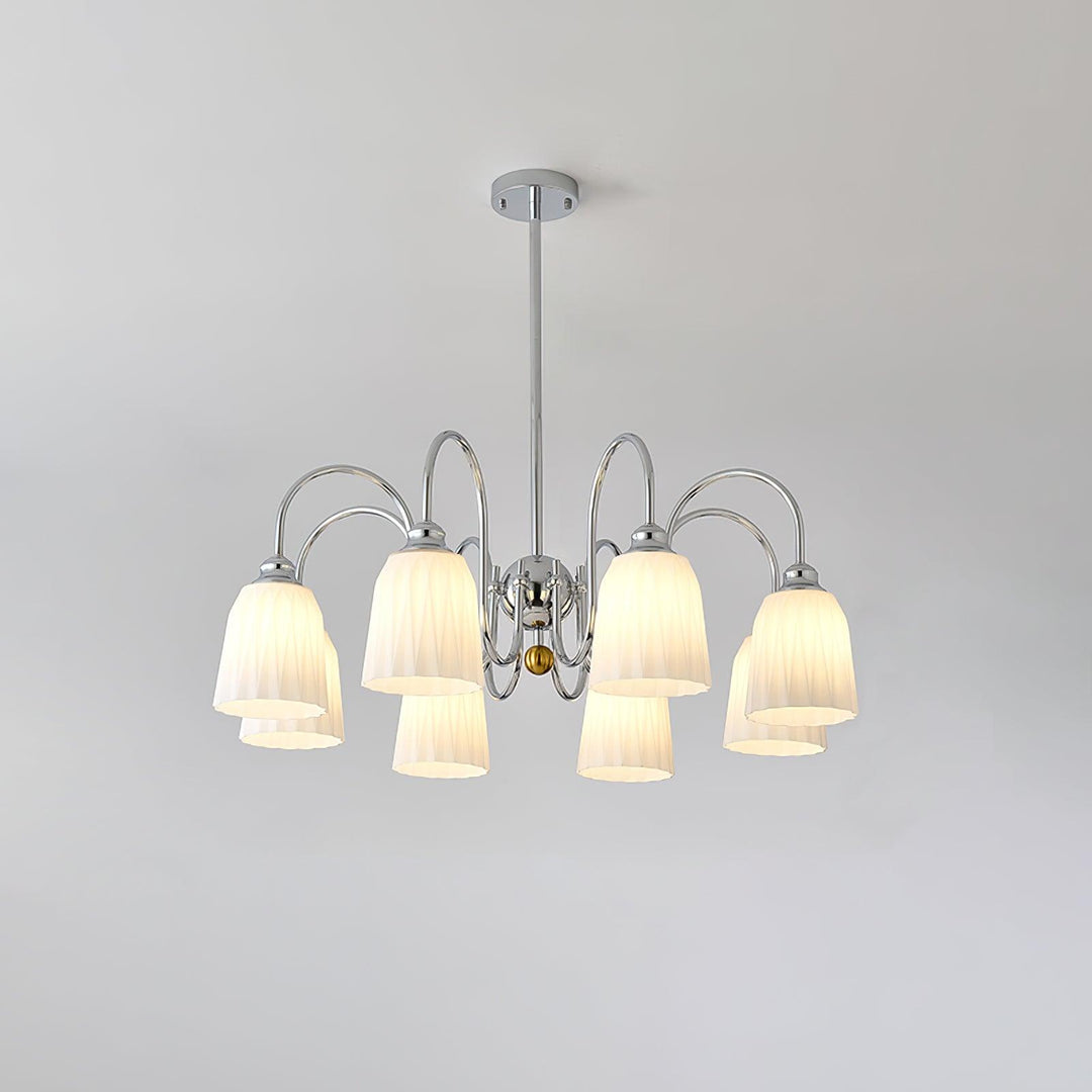 Bauhaus Pleated Chandelier - Vakkerlight