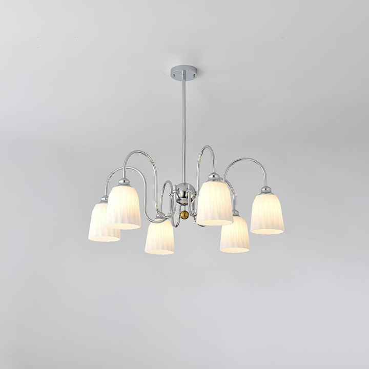 Bauhaus Pleated Chandelier - Vakkerlight