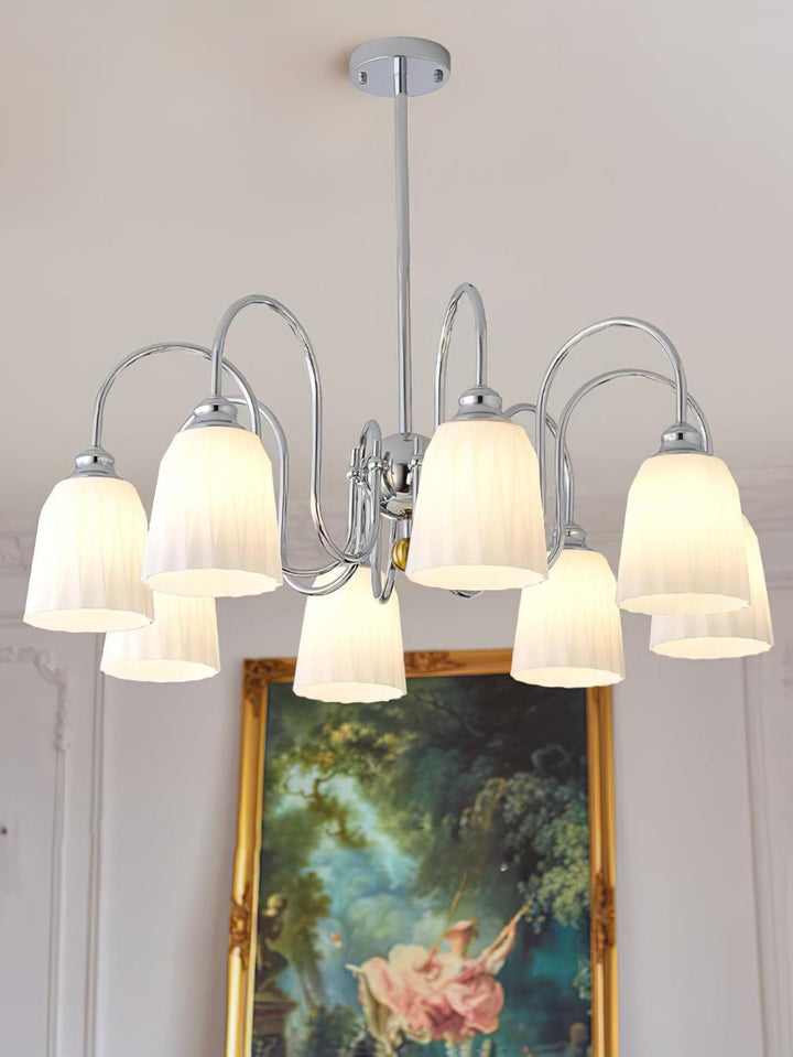 Bauhaus Pleated Chandelier - Vakkerlight