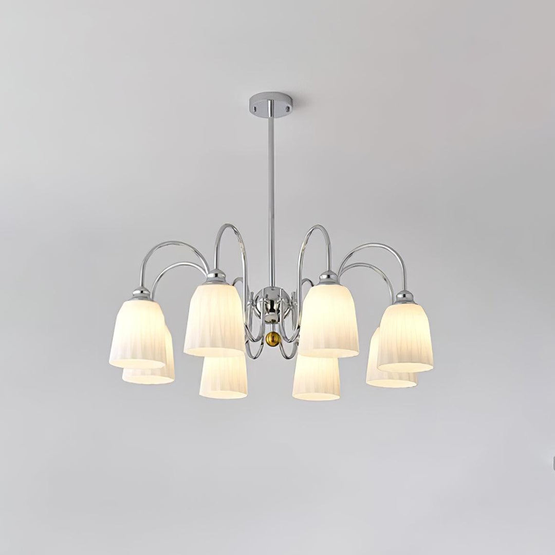 Bauhaus Pleated Chandelier - Vakkerlight