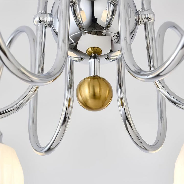 Bauhaus Pleated Chandelier - Vakkerlight