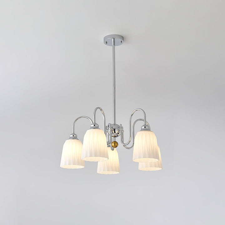 Bauhaus Pleated Chandelier - Vakkerlight