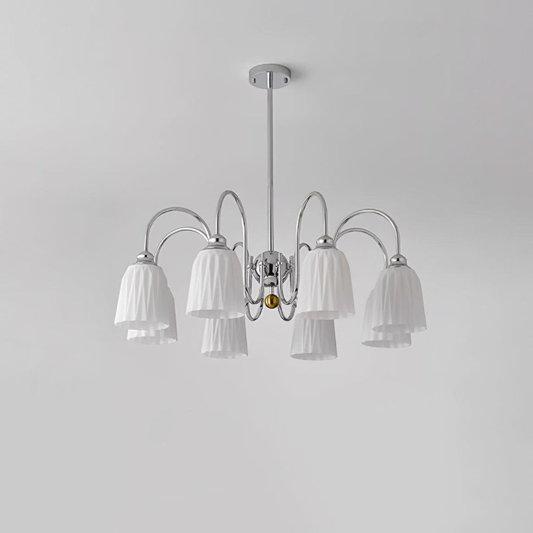 Bauhaus Pleated Chandelier - Vakkerlight