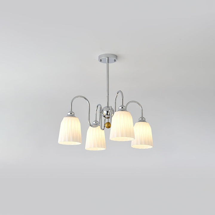 Bauhaus Pleated Chandelier - Vakkerlight