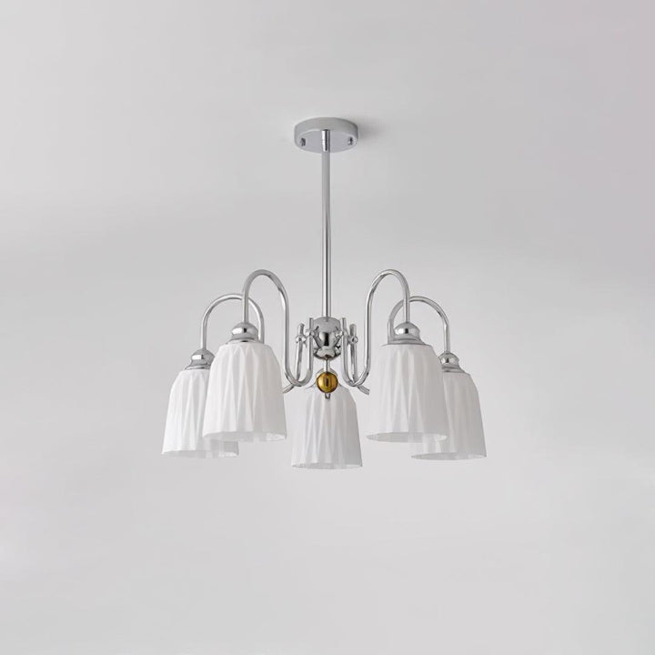 Bauhaus Pleated Chandelier - Vakkerlight