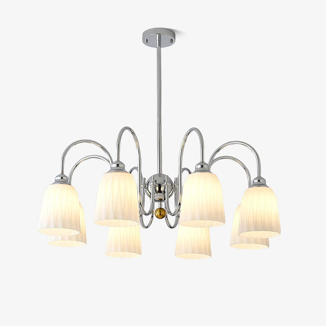 Bauhaus Pleated Chandelier - Vakkerlight