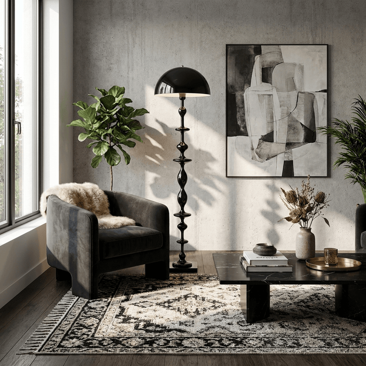 Beaded Mushroom Floor Lamp - Vakkerlight