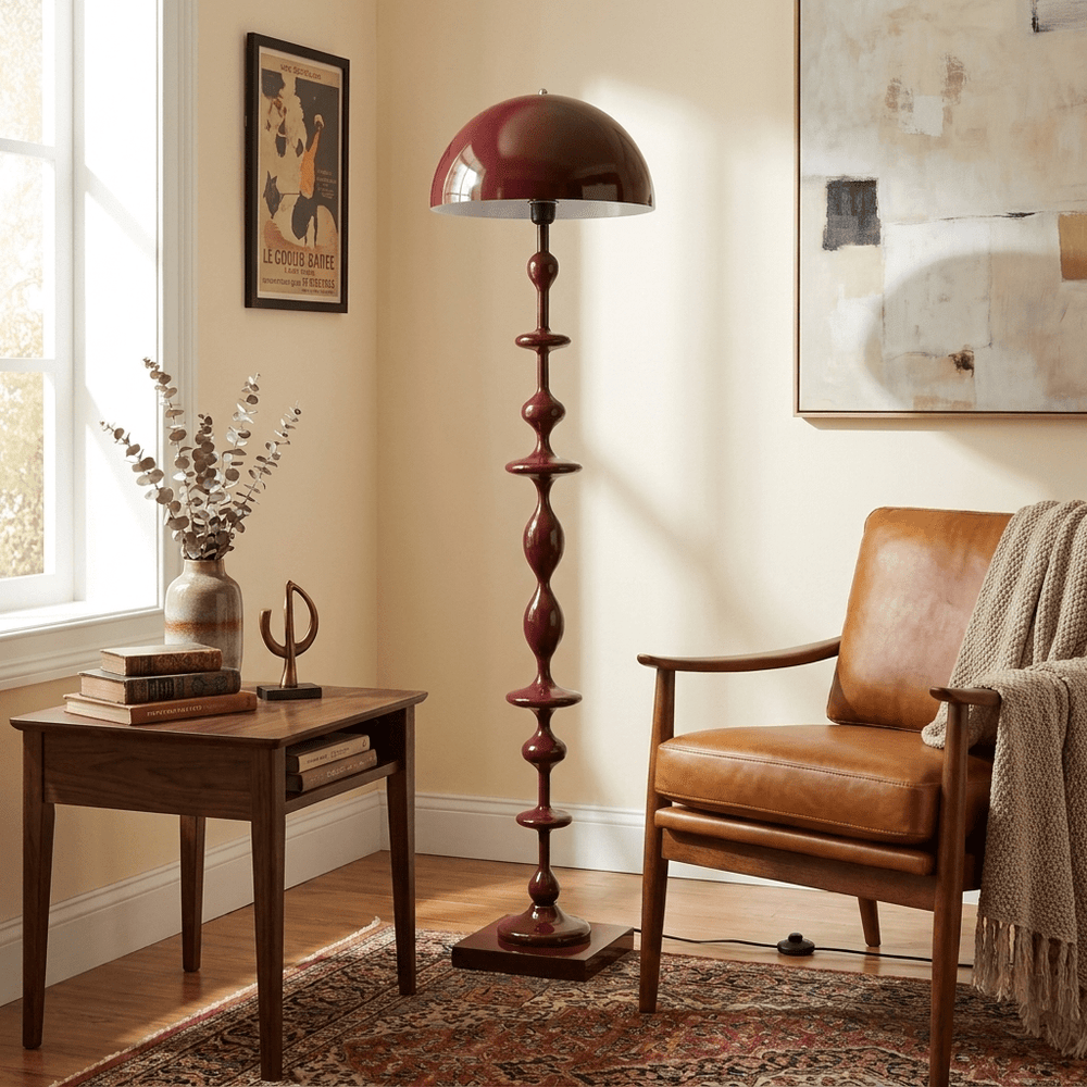 Beaded Mushroom Floor Lamp - Vakkerlight