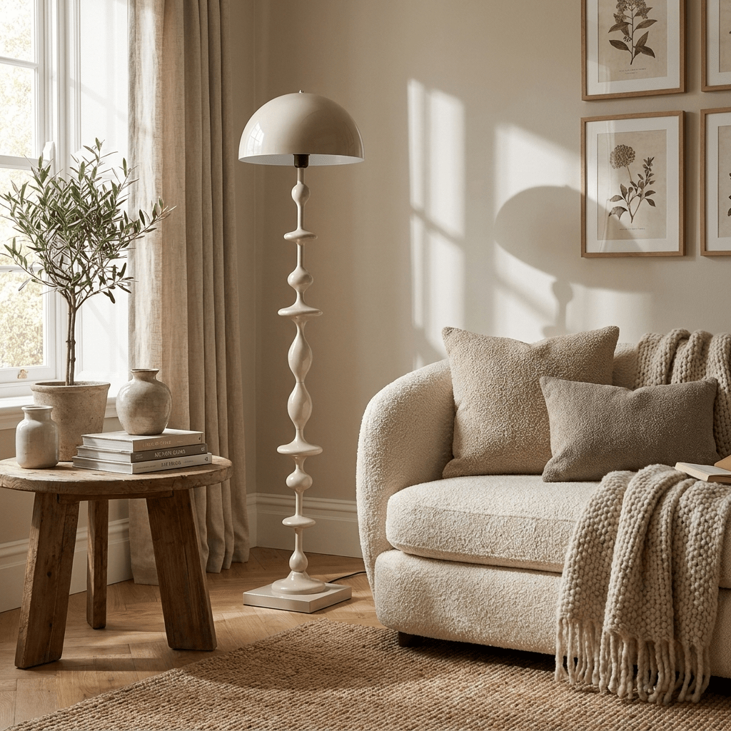 Beaded Mushroom Floor Lamp - Vakkerlight
