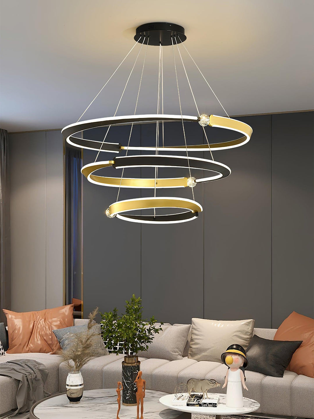 Beliani LED Pendant Light - Vakkerlight