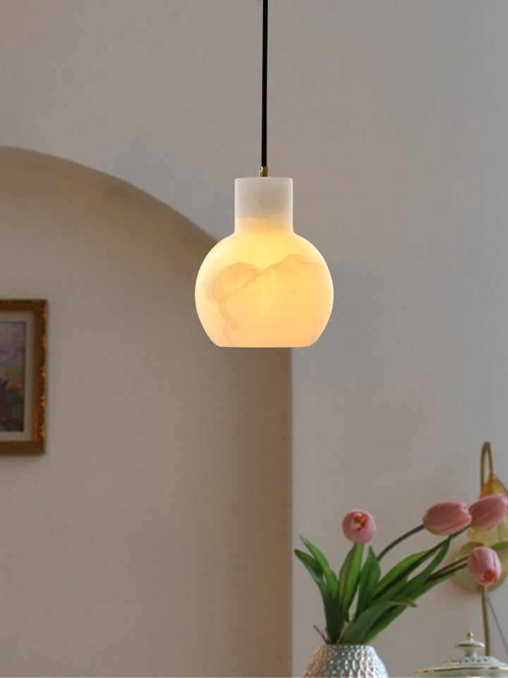 Bell Jar Alabaster Cluster Chandelier - Vakkerlight