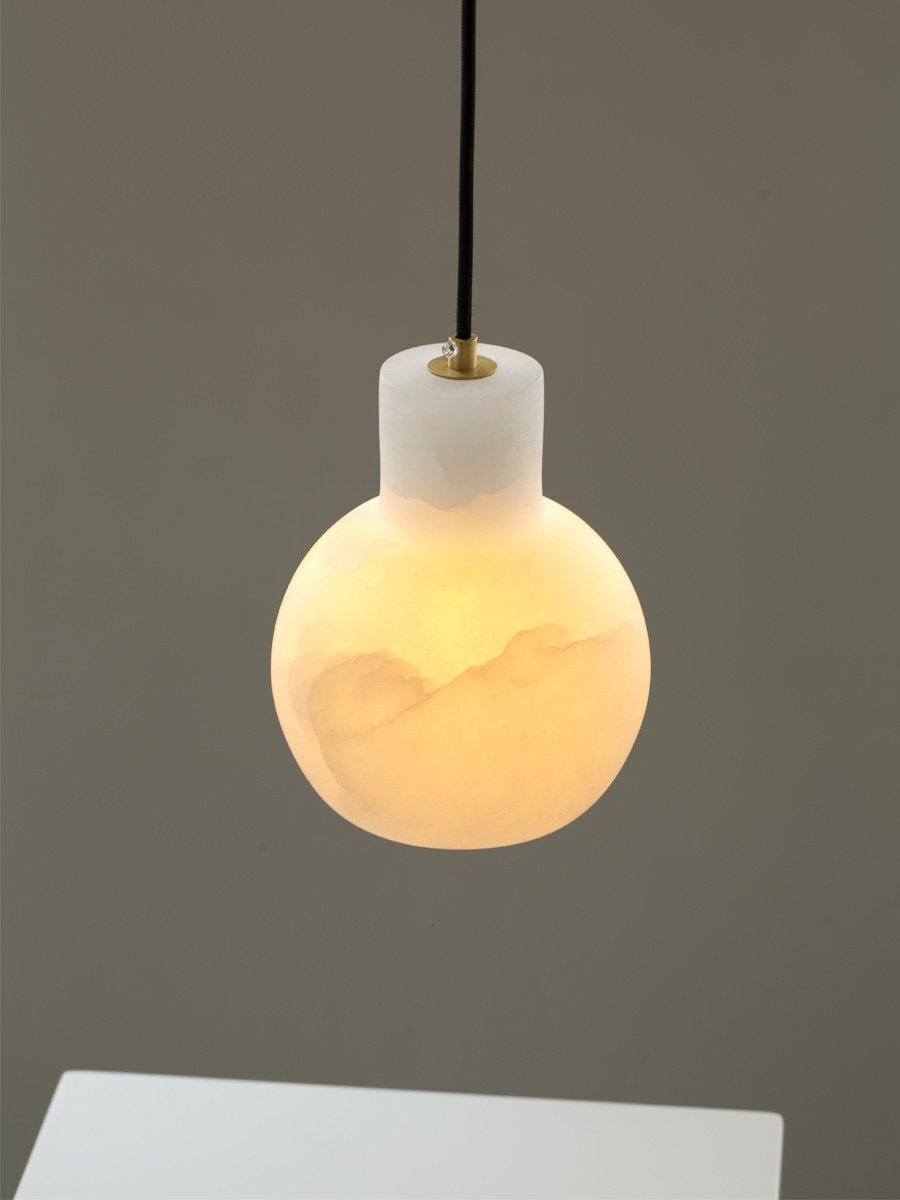 Bell Jar Alabaster Cluster Chandelier - Vakkerlight