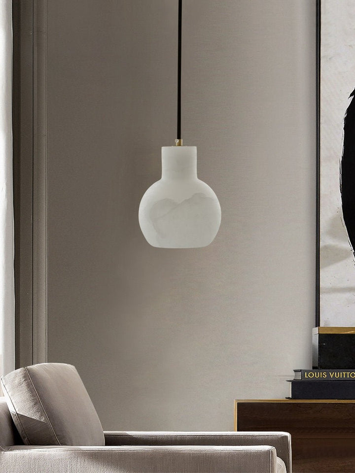 Bell Jar Alabaster Cluster Chandelier - Vakkerlight