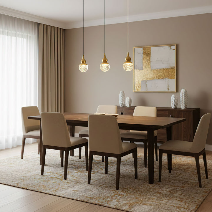 Bella Brass Pendant Light - Vakkerlight