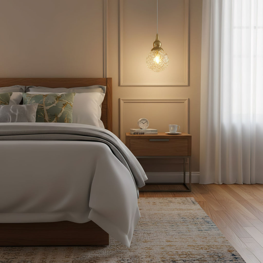 Bella Brass Pendant Light - Vakkerlight