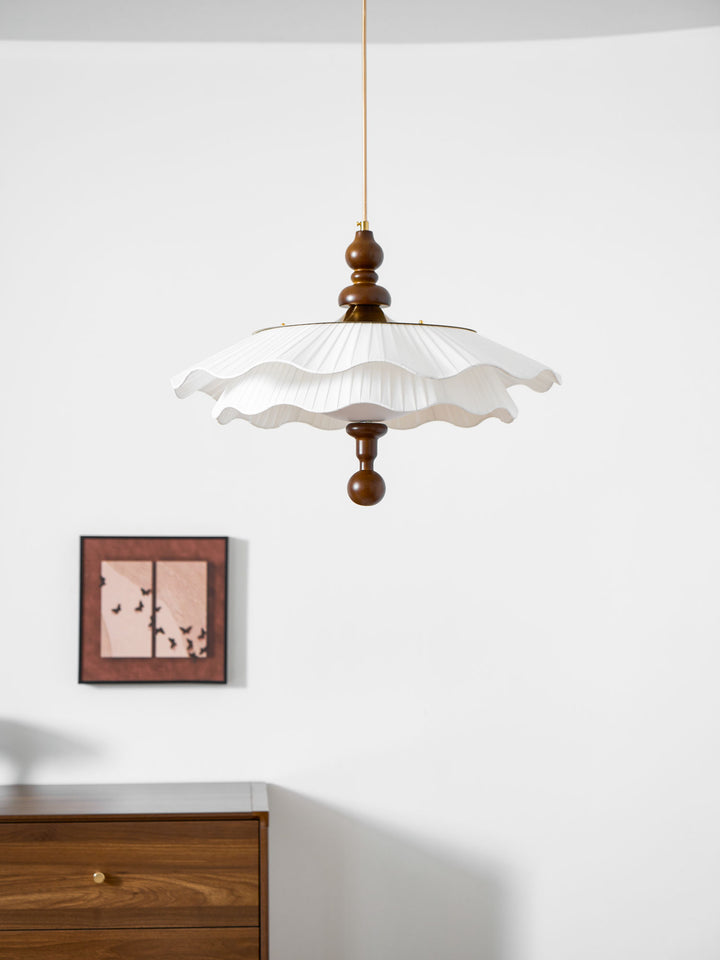 Belle Epoque Pleated Pendant Light - Vakkerlight