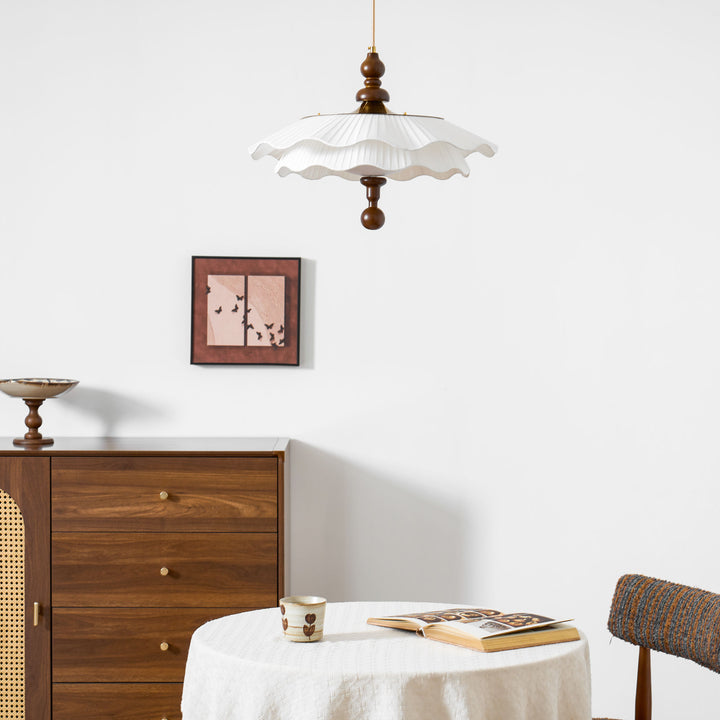 Belle Epoque Pleated Pendant Light - Vakkerlight