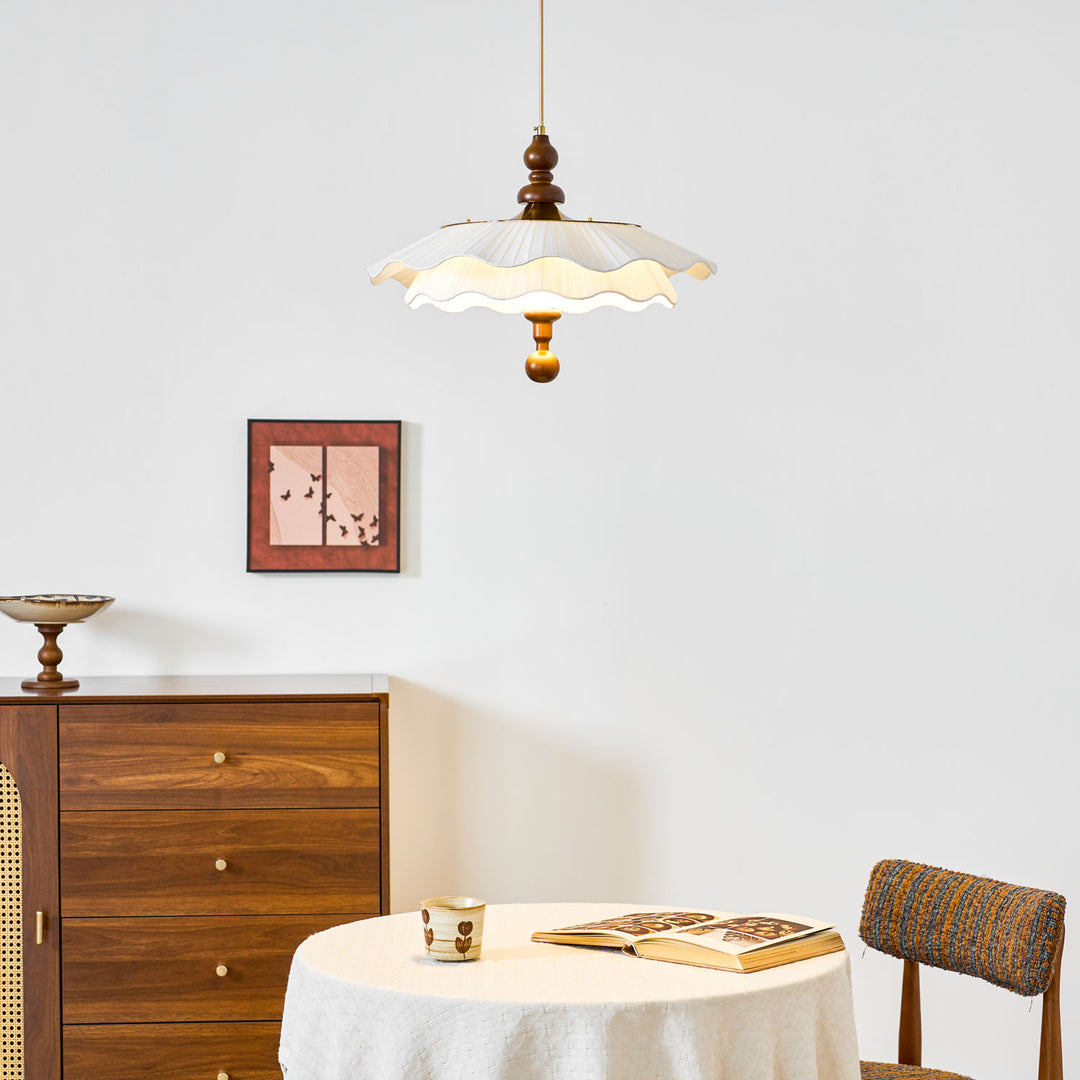 Belle Epoque Pleated Pendant Light - Vakkerlight