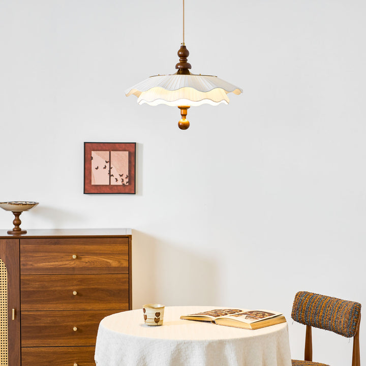 Belle Epoque Pleated Pendant Light - Vakkerlight