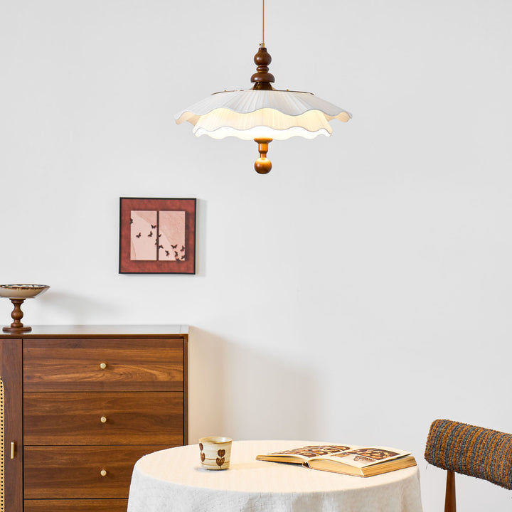 Belle Epoque Pleated Pendant Light - Vakkerlight