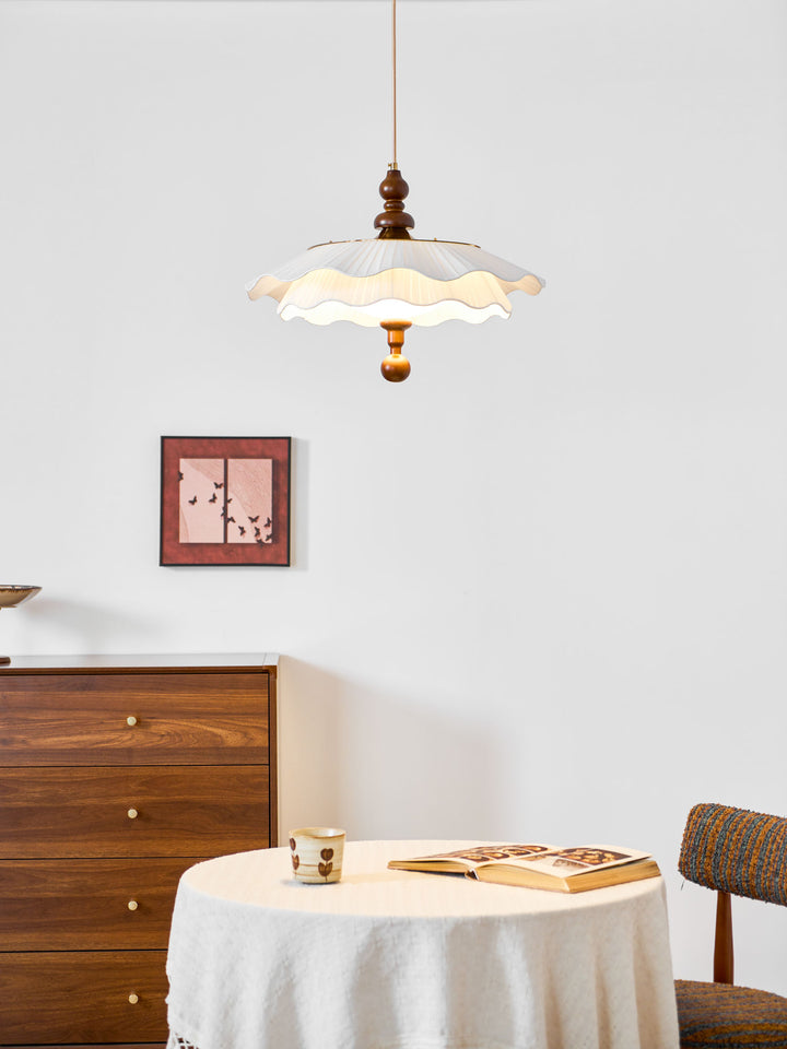 Belle Epoque Pleated Pendant Light - Vakkerlight