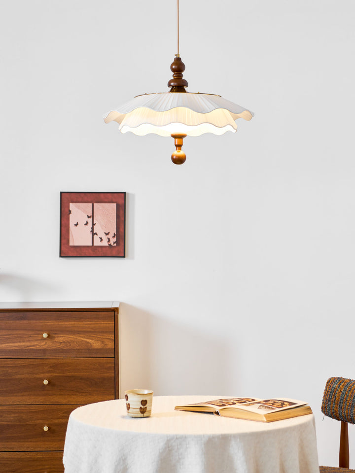 Belle Epoque Pleated Pendant Light - Vakkerlight