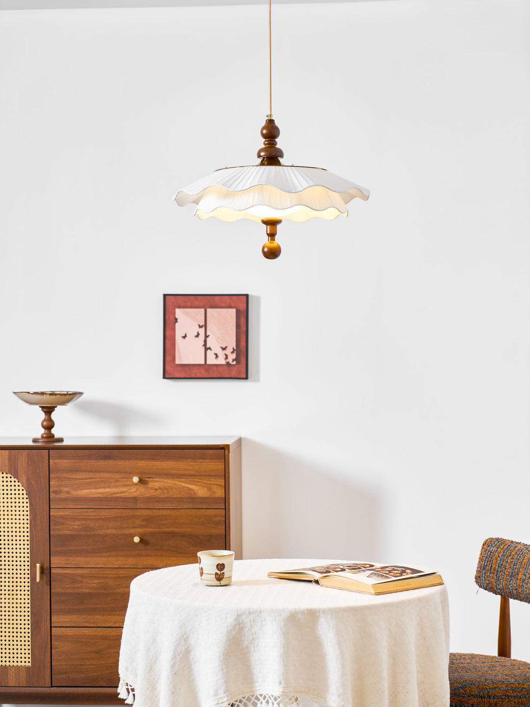 Belle Epoque Pleated Pendant Light - Vakkerlight
