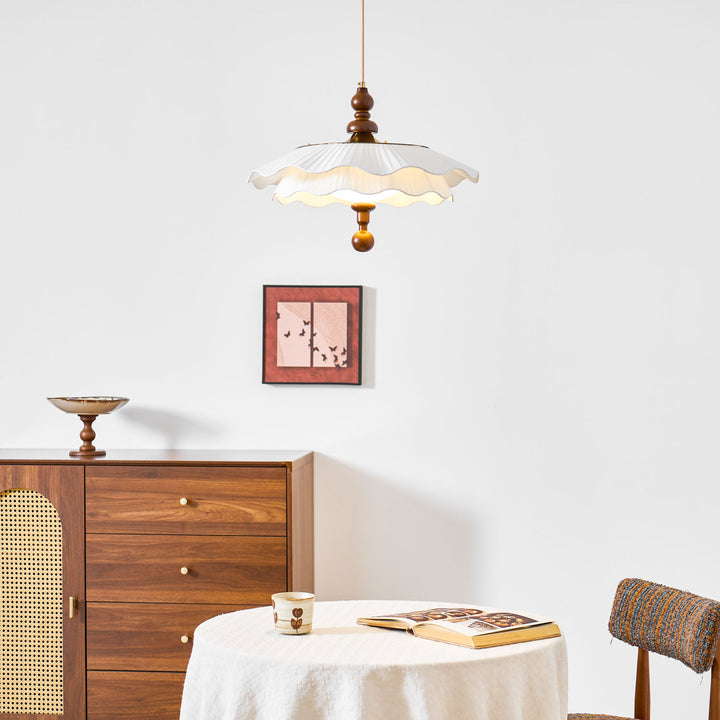 Belle Epoque Pleated Pendant Light - Vakkerlight