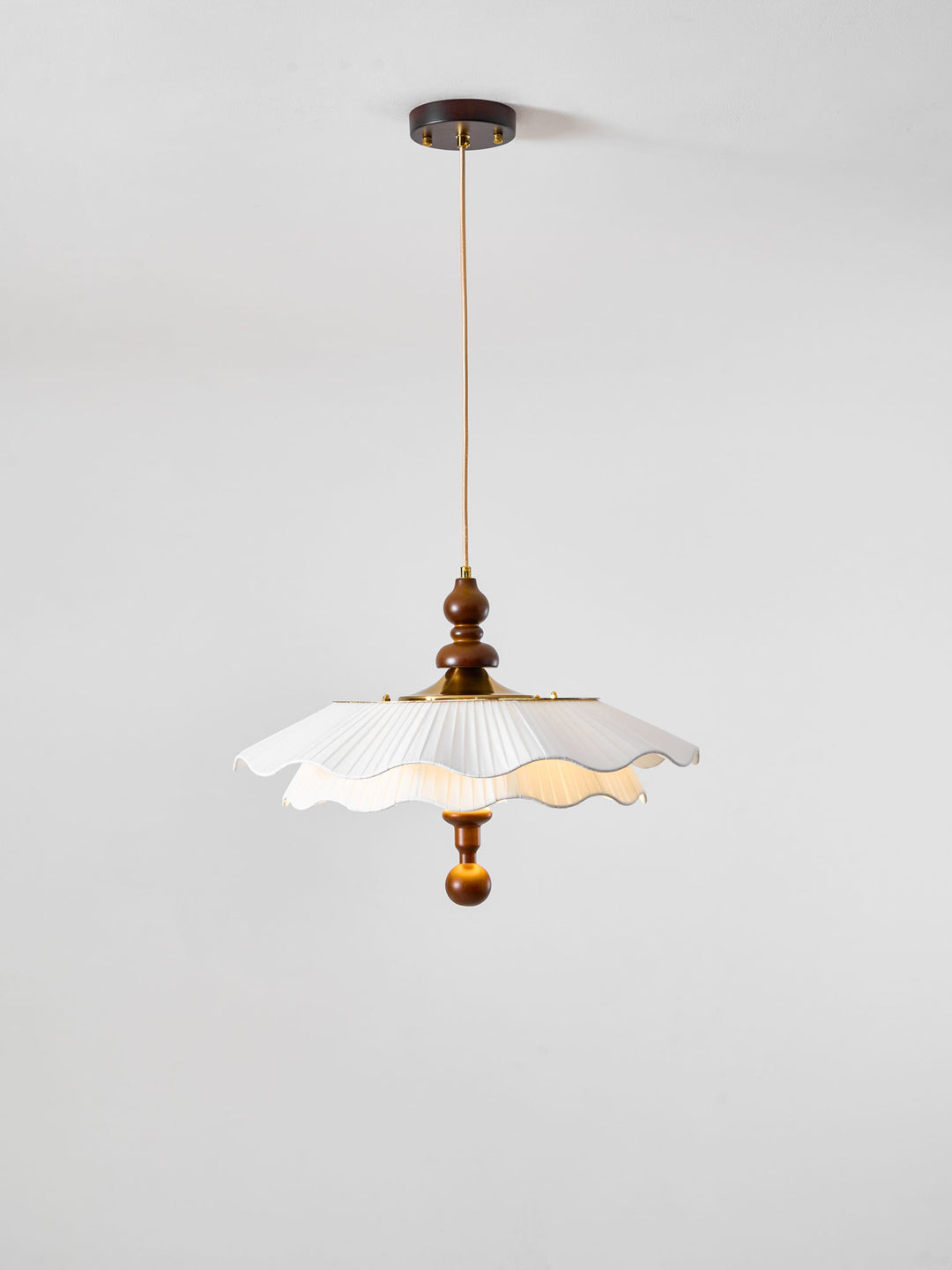 Belle Epoque Pleated Pendant Light - Vakkerlight