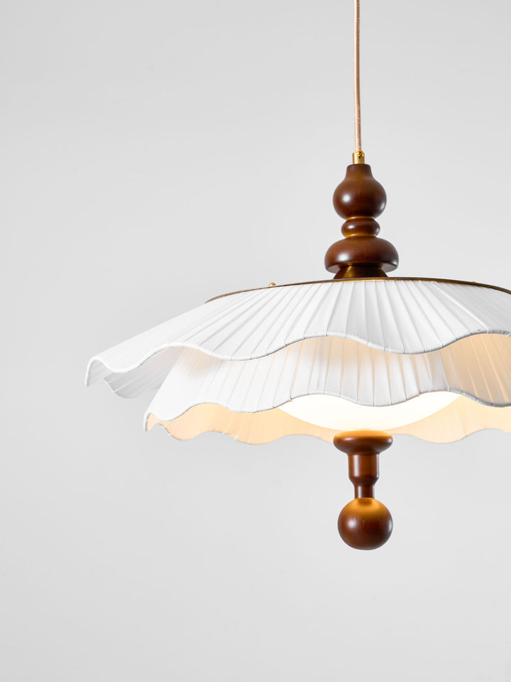 Belle Epoque Pleated Pendant Light - Vakkerlight