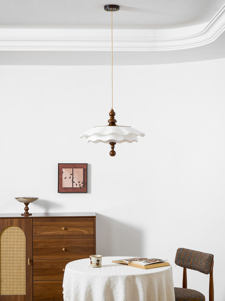 Belle Epoque Pleated Pendant Light - Vakkerlight