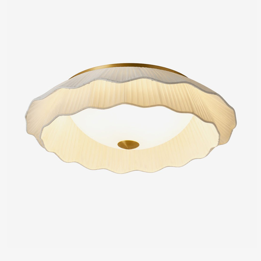 Belle Epoque Pleated Ceiling Light - Vakkerlight