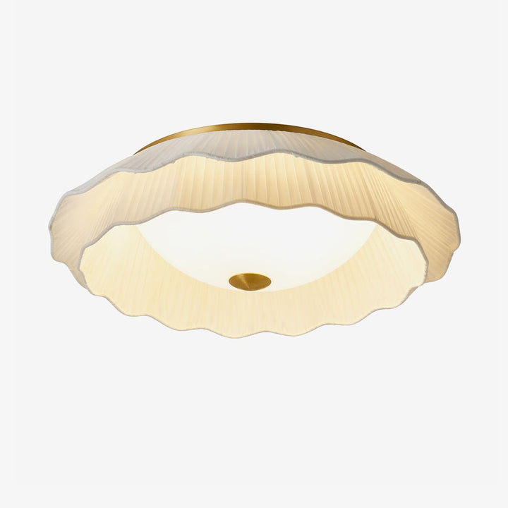 Belle Epoque Pleated Ceiling Light - Vakkerlight
