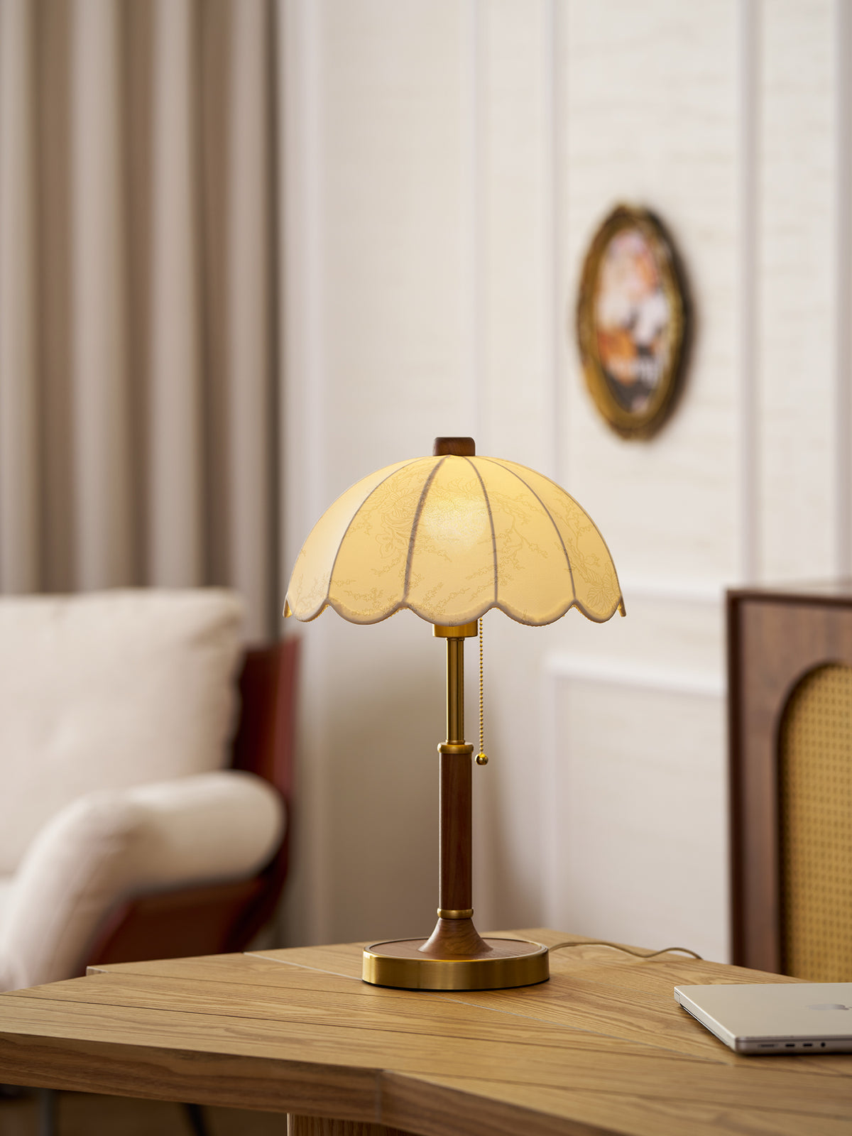 Belle Table Lamp on office desk