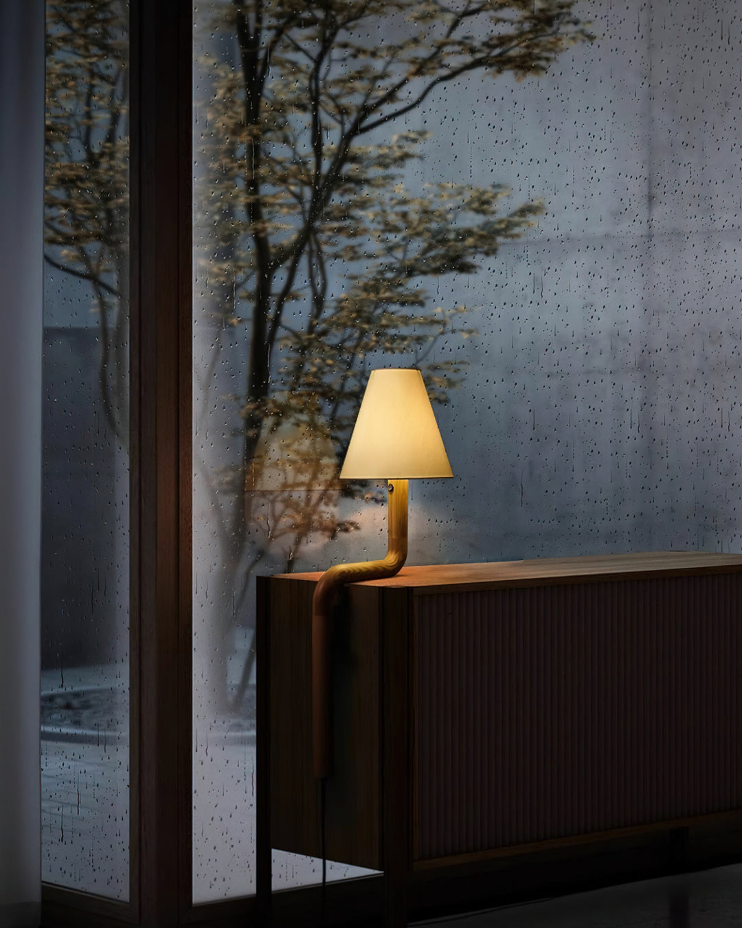 Bend Wood Table Lamp - Vakkerlight