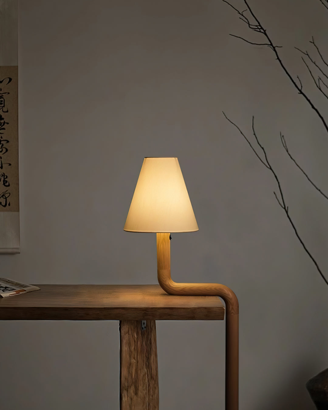 Bend Wood Table Lamp - Vakkerlight