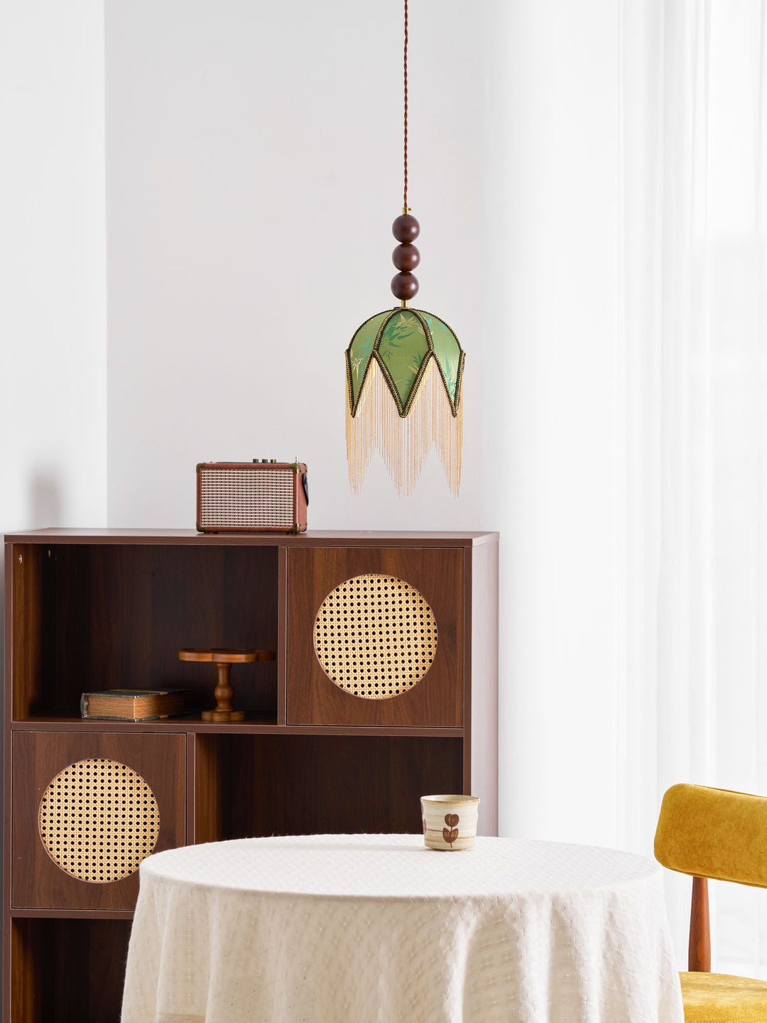 Bette Fringed Pendant Lamp - Vakkerlight