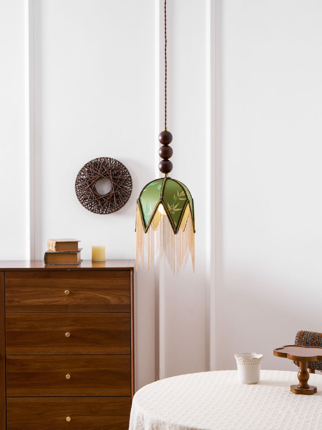 Bette Fringed Pendant Lamp - Vakkerlight