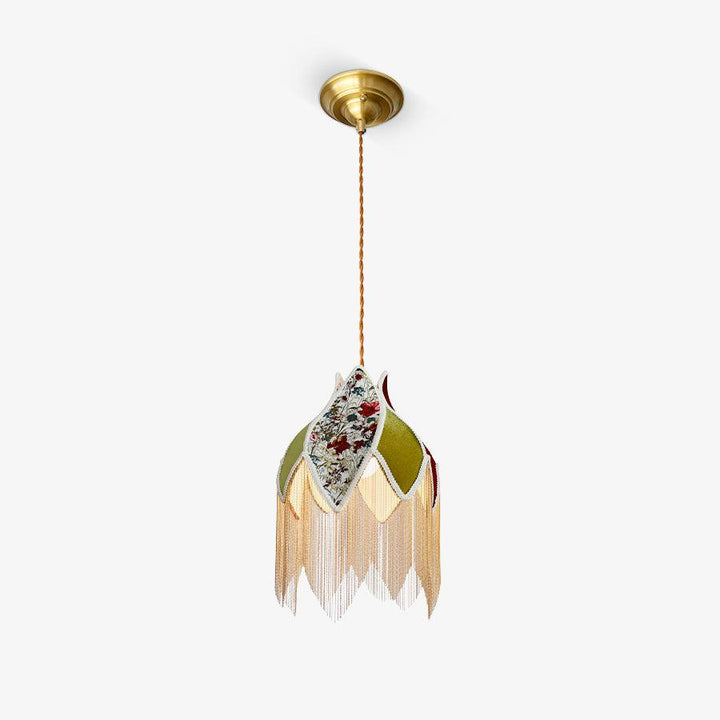 Bette Fringed Pendant Lamp - Vakkerlight