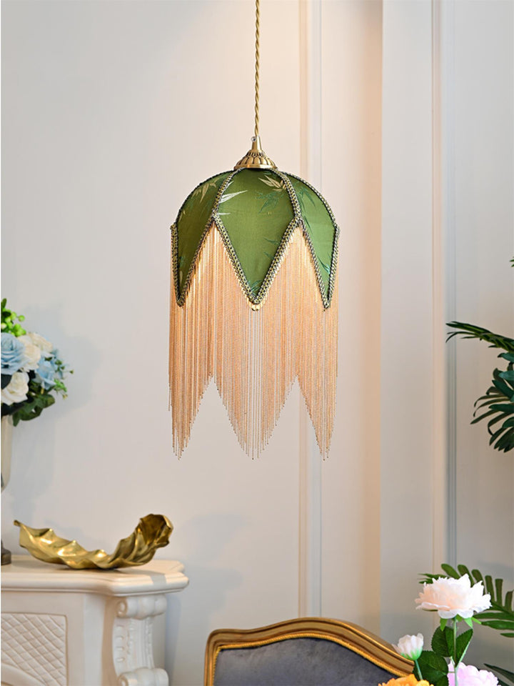 Bette Fringed Pendant Lamp - Vakkerlight