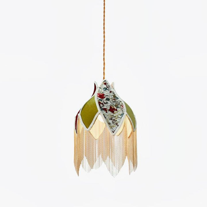 Bette Fringed Pendant Lamp - Vakkerlight